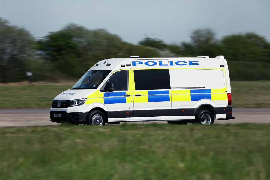  Volkswagen Crafter High Roof Van LWB Police 2019 года  (UK) (фото 4 из 6)